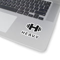 Heavy H logo sticker