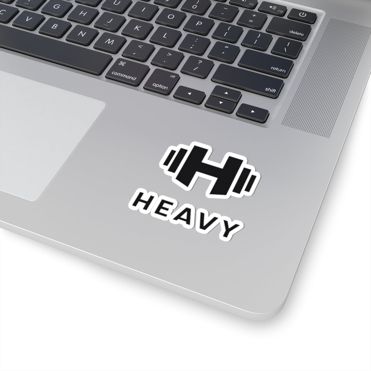 Heavy H logo sticker