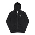 Heavy zip-up hoodie
